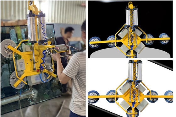Electric Heavy Duty Glass Suction Lifter Untuk Konstruksi Kaca