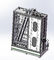 Mesin Cuci Kaca Kecepatan Tinggi Vertikal / Peralatan Pengolahan Kaca 2000mm 2500mm