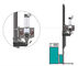 IG Glass Vertical Type Desiccant Filling Machine Penyegelan Otomatis Peluncuran Efisien Tinggi