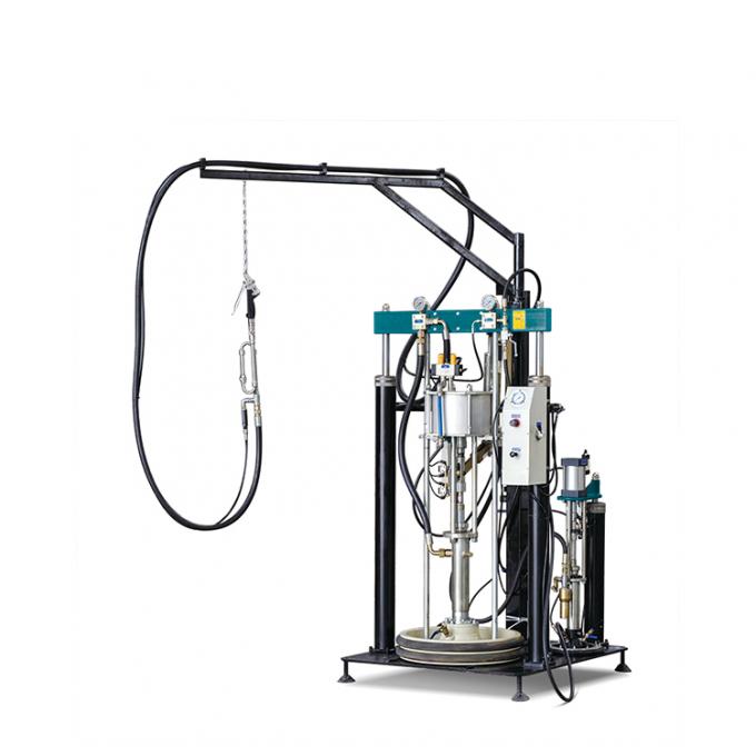 Kaca Isolasi Dua Komponen Mesin Pelapis Lem Seragam Lem Keluaran Segel Lengkap 0