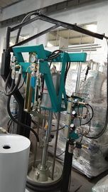 Otomatis Rotating Glass Production Line Sealant Extruder Rotated Table