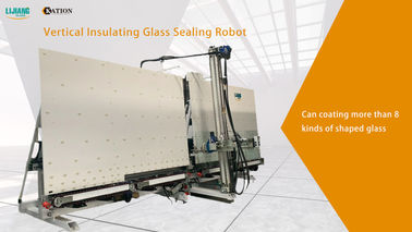 Max Pemrosesan Ukuran Vertikal Insulating Glass Sealing Robot