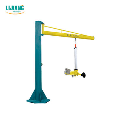 Glass Cantilever Jib Crane Vacuum Glass Handling Machine Untuk Pemrosesan Kaca Isolasi