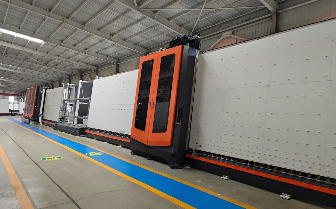 Lini Produksi Kaca Isolasi Kaca Ganda Ukuran Jumbo 3300 * 7000mm