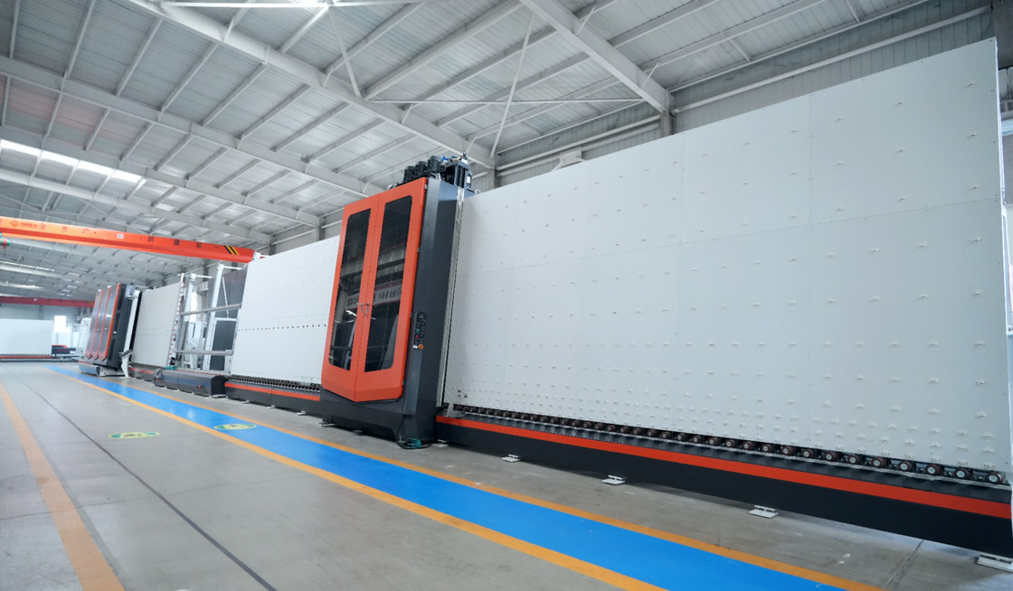 Lini Produksi Kaca Isolasi Kaca Ganda Ukuran Jumbo 3300 * 7000mm