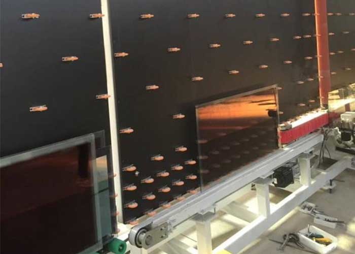 Mesin Penghapusan Kaca Rendah E OEM Untuk Mengisolasi Lini Produksi Kaca