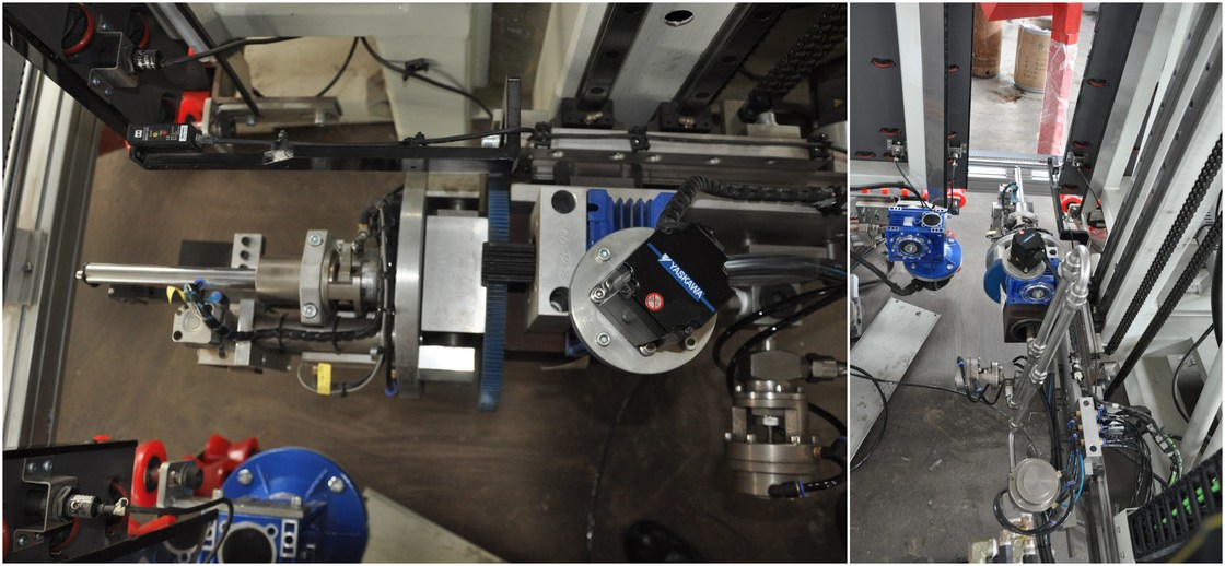 Max Kaca Szie 2500 * 4500mm Vertikal Isolasi Kaca Mesin / Mesin Penyegel Kaca Ganda