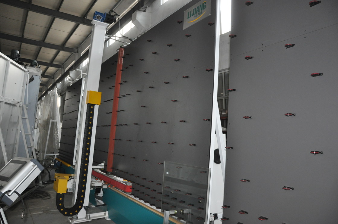 Mesin Penggiling Tepi Kaca Vertikal Otomatis dengan CE untuk produksi kaca isolasi