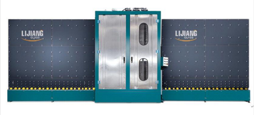 Mesin Pembersih 25mm Untuk Membersihkan Dan Mengeringkan Permukaan Atas Bawah Kaca LOW-E