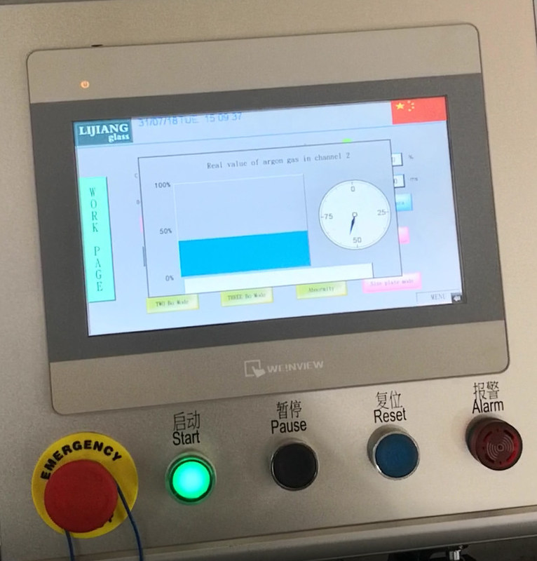 Mesin Pemotong Kaca Lini Produksi Kaca Isolasi Digunakan Untuk Menghasilkan Kaca Pengisolasi