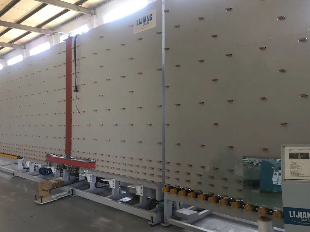 Mesin Penggiling Tepi Kaca Film E Rendah Otomatis Untuk Penghapusan Film E Rendah