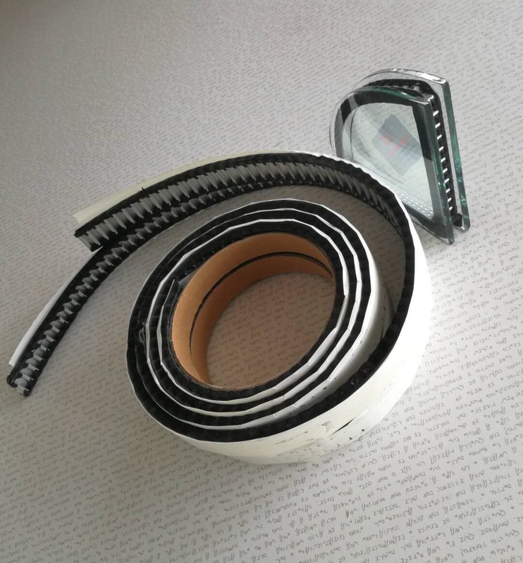 Karet Spacer Lini Produksi Kaca Insulasi Dengan Aluminium Sapcer Warm Adge Technolgy