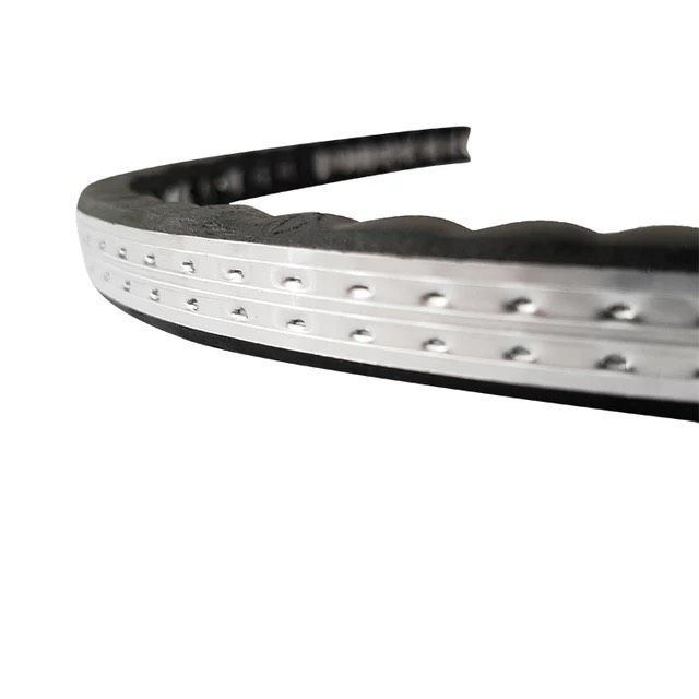 Karet Spacer Lini Produksi Kaca Insulasi Dengan Aluminium Sapcer Warm Adge Technolgy