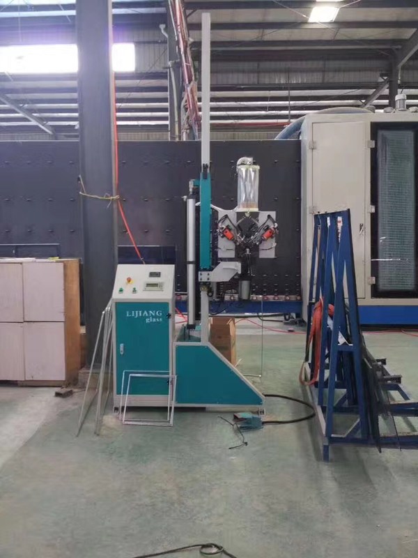 Mesin Pengisian Desikan Secara Otomatis Mencapai Tindakan Lubang Pengeboran Secara Otomatis Dalam Frame Spacer