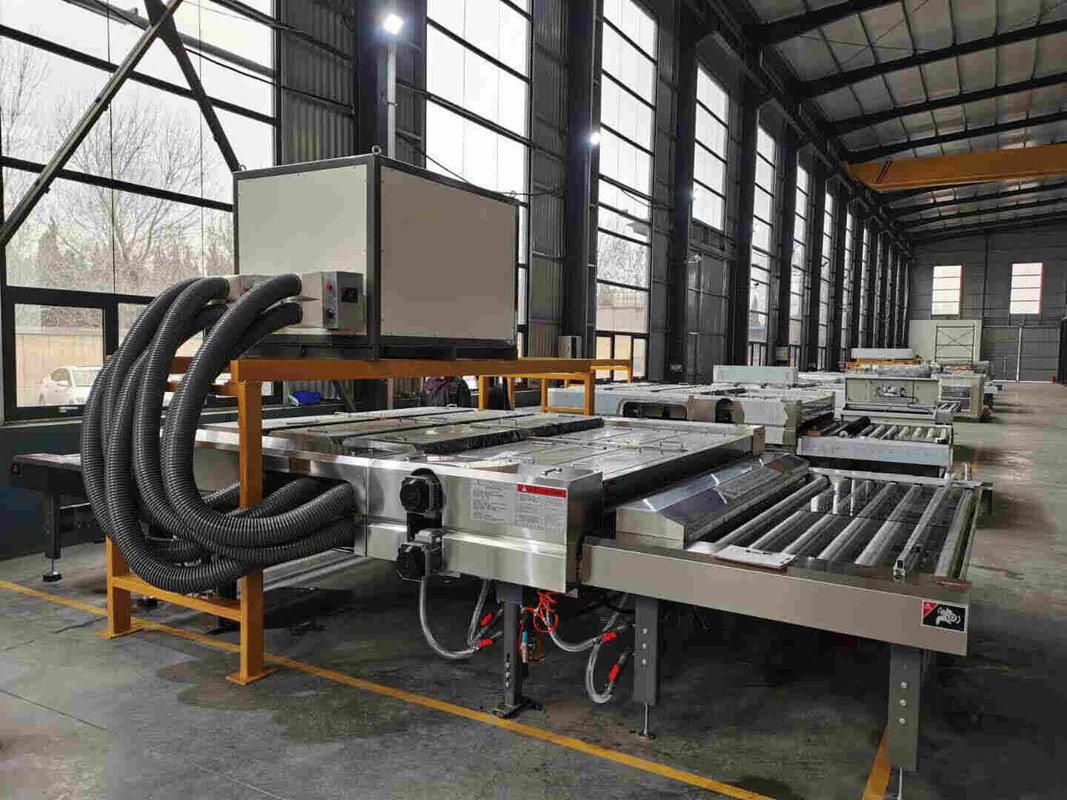 Horizontal Double Glass Insulating Glass Tebal 25mm Mesin Cuci dan Pengeringan Kaca untuk Pengolahan Kaca Plat