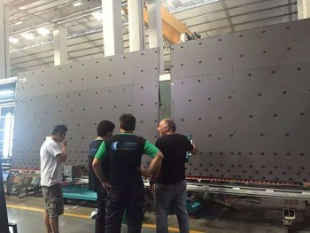 Robot Penyegelan Otomatis Penuh Untuk Mengisolasi Kaca Pengolahan, Kaca Melangkah Dan Berbentuk Kaca