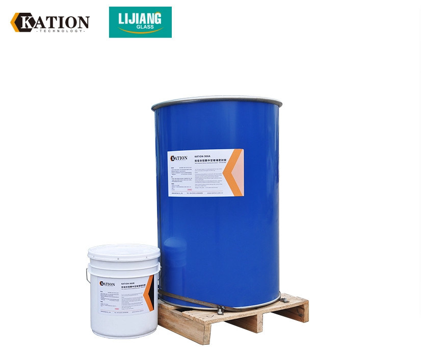 Jalur Produksi Kaca Ganda Warm Edge Thechnolgy Butyl Aluminium Spacer dan sealant IG