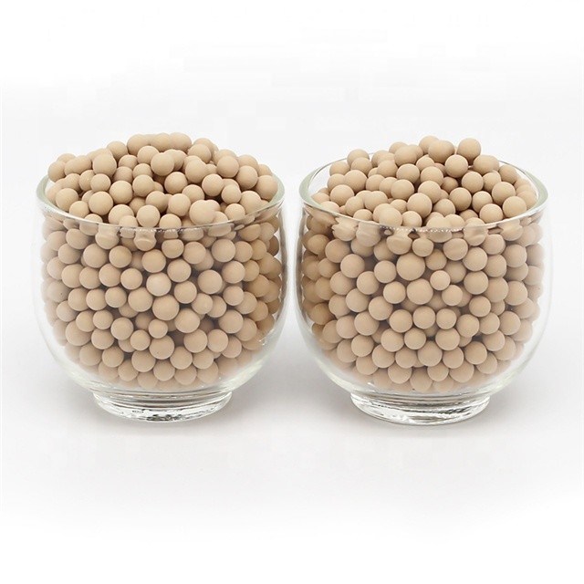 0.66g / Ml 0.3cm Molecular Sieve 5A Untuk Pengeringan Gas Kaca Dengan Penggunaan Desiccant