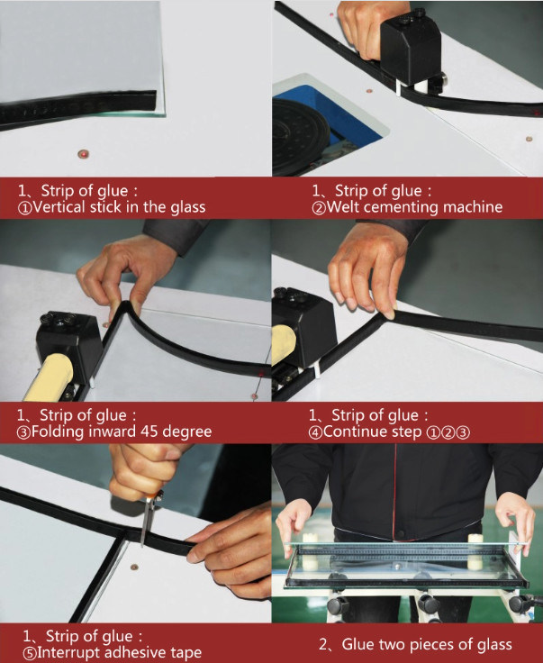 Bahan Produksi Kaca Isolasi Warm Edge Thechnolgy Butyl Aluminium Spacer tidak perlu penyegelan kedua