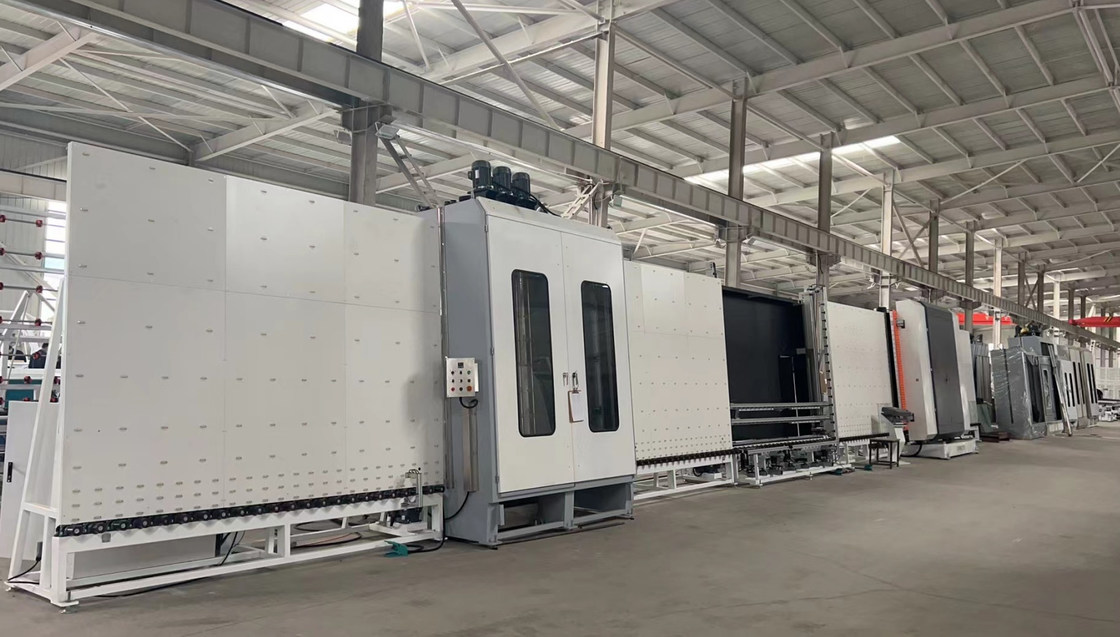 Lini Produksi Kaca Isolasi Float Udara Dengan Pengisian Gas Dan Ditampilkan Secara Online