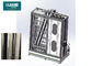 IG Line Vertical Glass Washing Machine Frekuensi Kecepatan 280 * 300 Mm Menekan Udara Tinggi