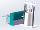 Mesin Extruder Butyl Sealant Otomatis Untuk Menyebarkan Butyle Ke Bingkai Aluminium