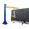 Glass Cantilever Jib Crane Vacuum Glass Handling Machine Untuk Pemrosesan Kaca Isolasi
